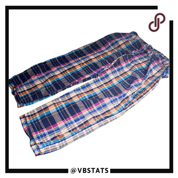 Psycho Bunny Men's Plaid Relaxed Fit Skull Logo Pajama Pants Multicolor Size XL - Picture 1 of 8